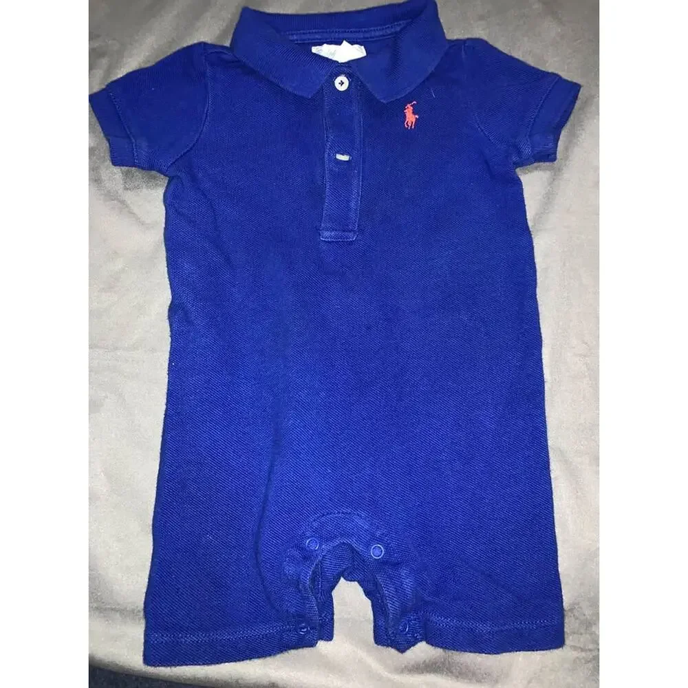 (6-9 months)Ralph Lauren Baby Rompers